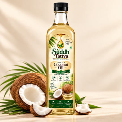 Suddh Tattva Cold-Pressed Coconut Oil