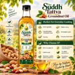 Suddh Tattva Cold-Pressed Groundnut Oil - Image 2